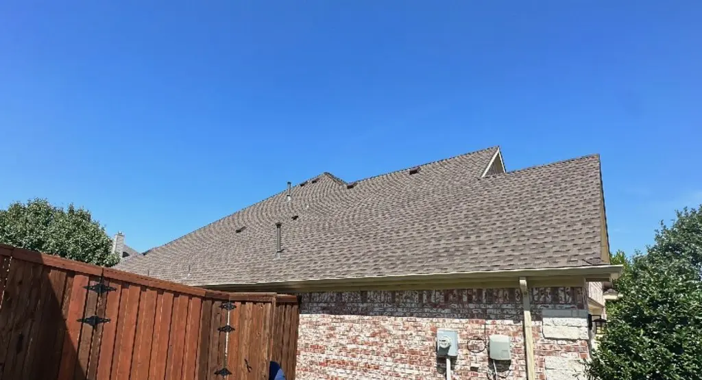 Completed roof replacement project in Grosse Ile